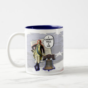 Tasses et tasses drôles de George Washington