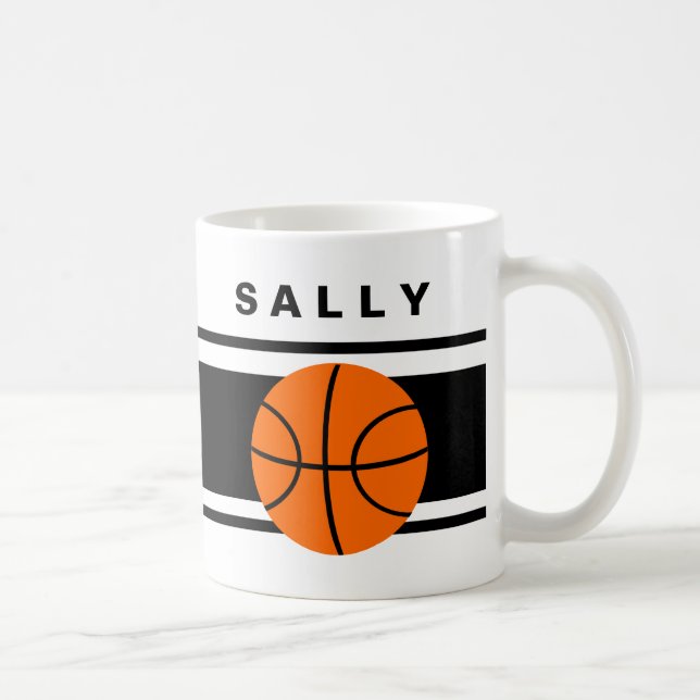 Tasses faites sur commande de basket-ball (Droite)