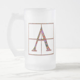 Tasses faites sur commande d'un monogramme "de