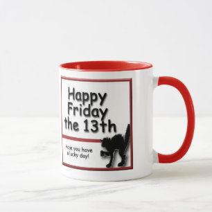 tasses heureuses du vendredi 13