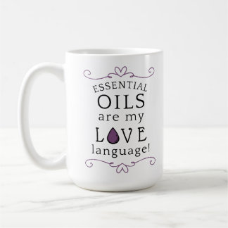 Tasses « Les huiles sont mon langage de l'amour » 