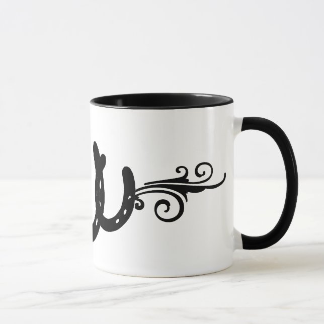 Tasses ou tasse occidentales de concepteur de fers (Droite)