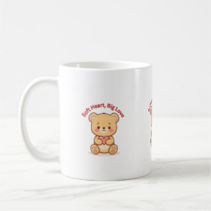 Tasses Ourson Mignon Grand Amour Coeur Tendre