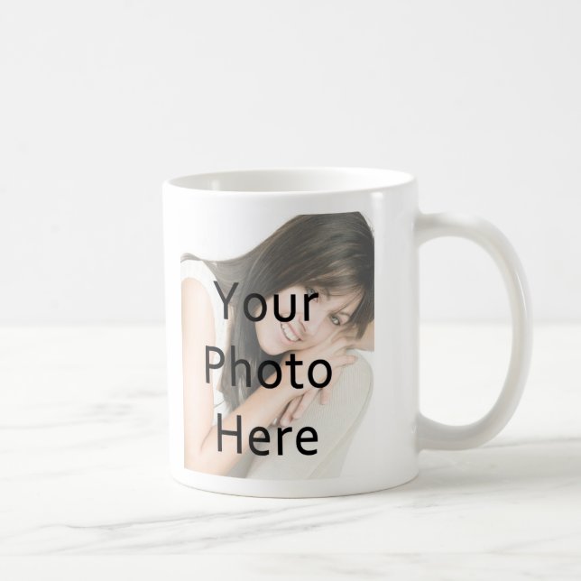Tasses personnalisées de photo (Droite)