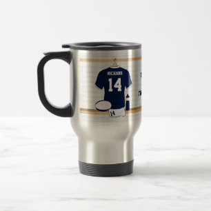 Tasses personnalisées uniques de fan de rugby
