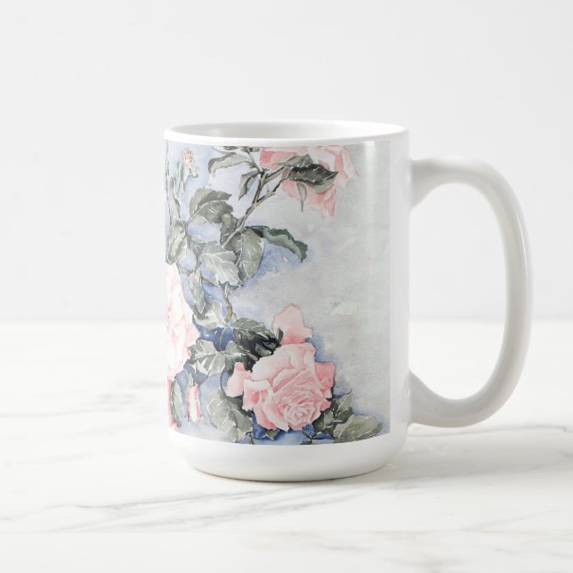 Tasses roses (Droite)