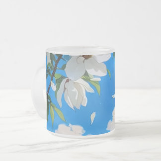 Tasses — Série Florale Tasses Magnolia Blanc