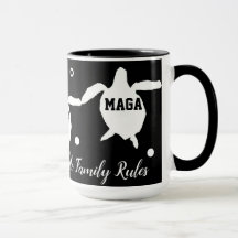 Tasses Tortues de la Famille MAGA