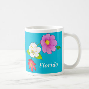 Tasses tropicales personnalisées de tasses de caf