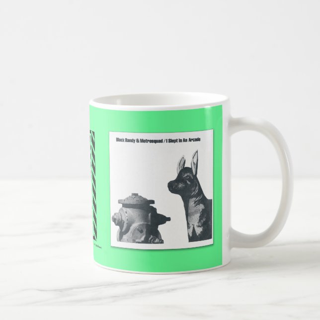 Tasseschwarzer RandyArcade Dangerhouse Kaffeetasse (Rechts)