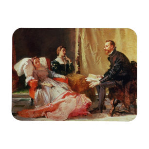 Tasso und Elenora D'Este Magnet