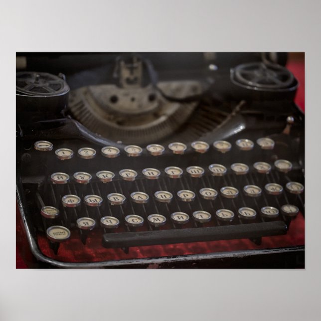 Tastatur aus der Vergangenheit Poster (Vorne)