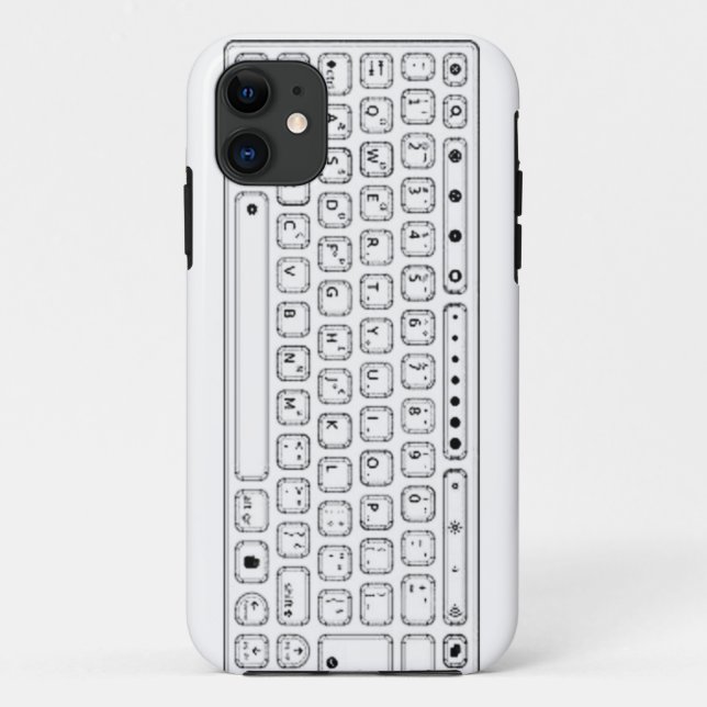 TASTATUR Case-Mate iPhone HÜLLE (Rückseite)