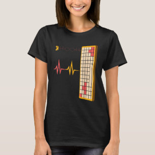 TASTATUR FÜR ORANG- UND PINKSPIELE T-Shirt