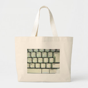 Tastatur für Schreibmaschine Jumbo Stoffbeutel