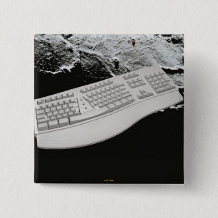 Tastatur im Weltraumknopf Button
