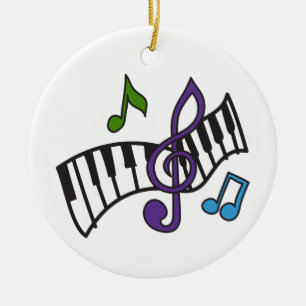 Tastatur Keramik Ornament