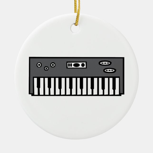 Tastatur Keramik Ornament (Vorne)