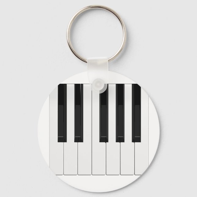 Tastatur-/Klaviertasten: Schlüsselanhänger (Vorderseite)