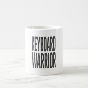 Tastatur-Krieger Kaffeetasse