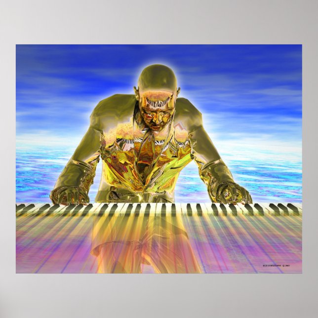 Tastatur-Magie Poster (Vorne)