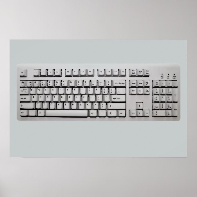 Tastatur Poster (Vorne)