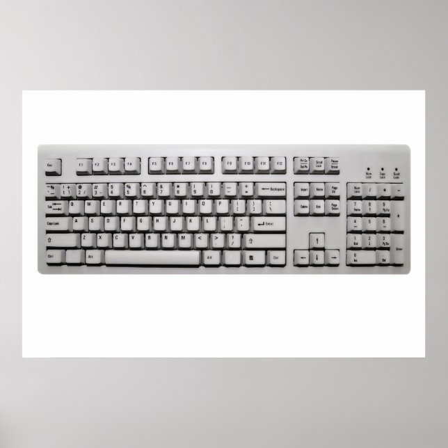 Tastatur Poster (Vorne)