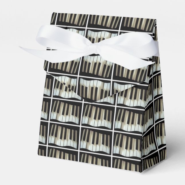 Tastatur (schwarz und weiß) geschenkschachtel (Vorderseite)