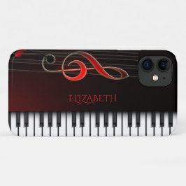 Tastatur und klanglicher Clef Case-Mate iPhone Hülle