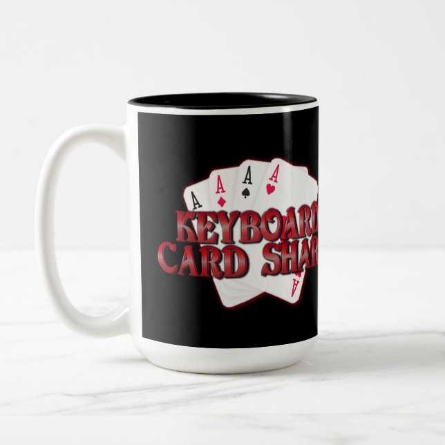 Tastaturhalterung Zweifarbige Tasse (Links)