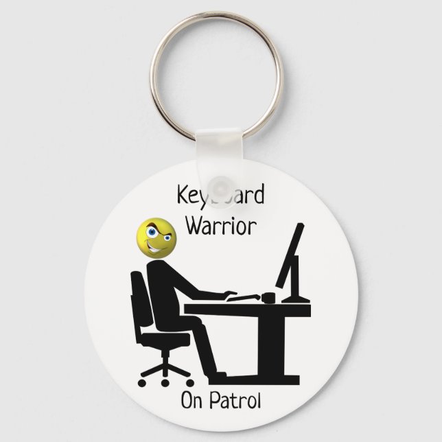 Tastaturwarrier auf Patrol Schlüsselanhänger (Vorderseite)