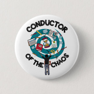 Taste "Chaos Conductor" - Schwarz Button