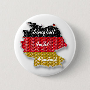 Taste Deutsche Flagge Einigkeit Recht Freiheit Button