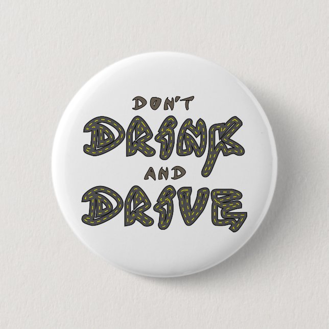 Taste "Drink and Drive" nicht betätigen Button (Vorderseite)