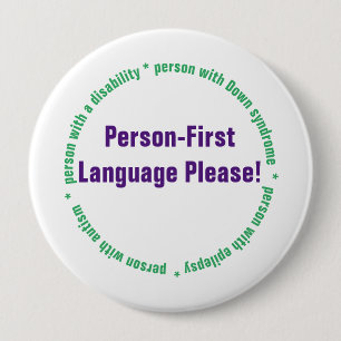 Taste-first-Sprache-Schaltfläche Button