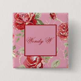 Taste für die Blume der Kirschblüte Button