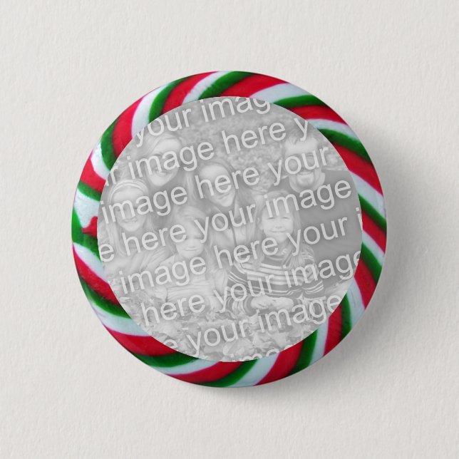 Taste für Gerahmtes Foto bei Weihnachtscreme Button (Vorderseite)