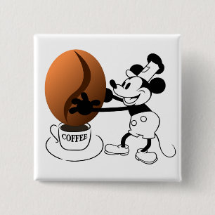 Taste für Kaffeebohnen Button