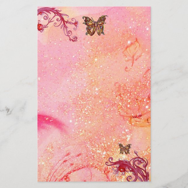 TASTE IN GLITZERN 2, rosa (Vorderseite)