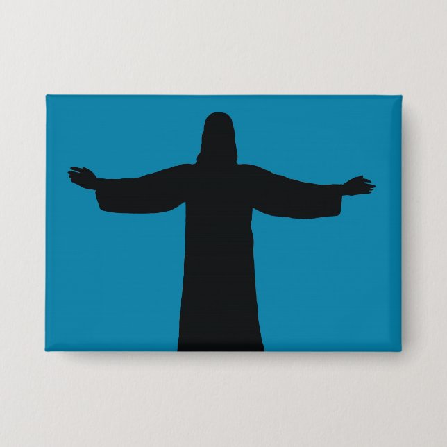 Taste jesus christus  button (Vorderseite)