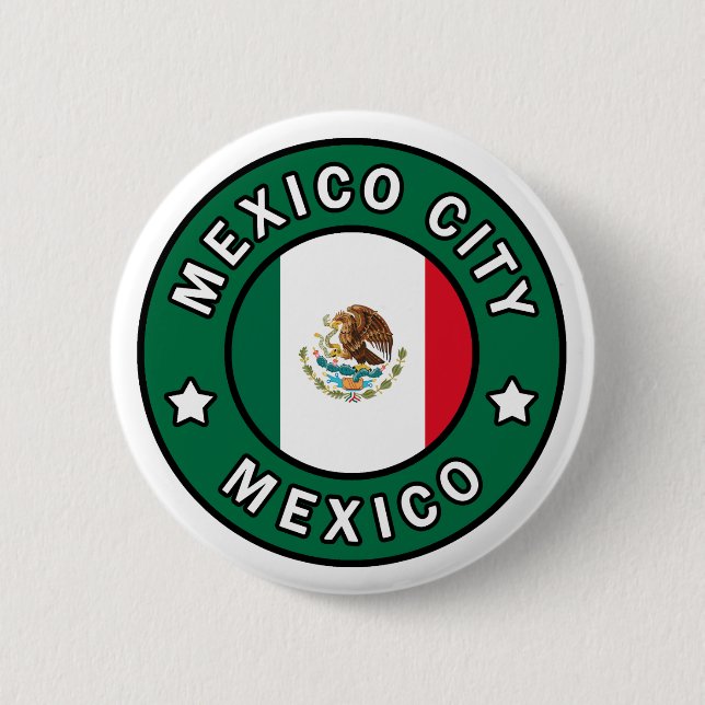 Taste "Mexiko-Stadt" Button (Vorderseite)