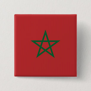 Taste mit Flagge in Marokko Button