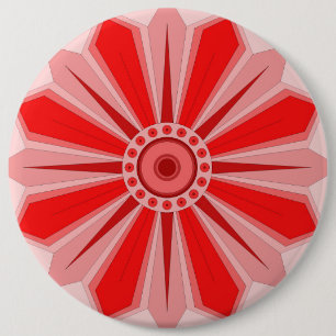 Taste mit Kunst der Blume Button