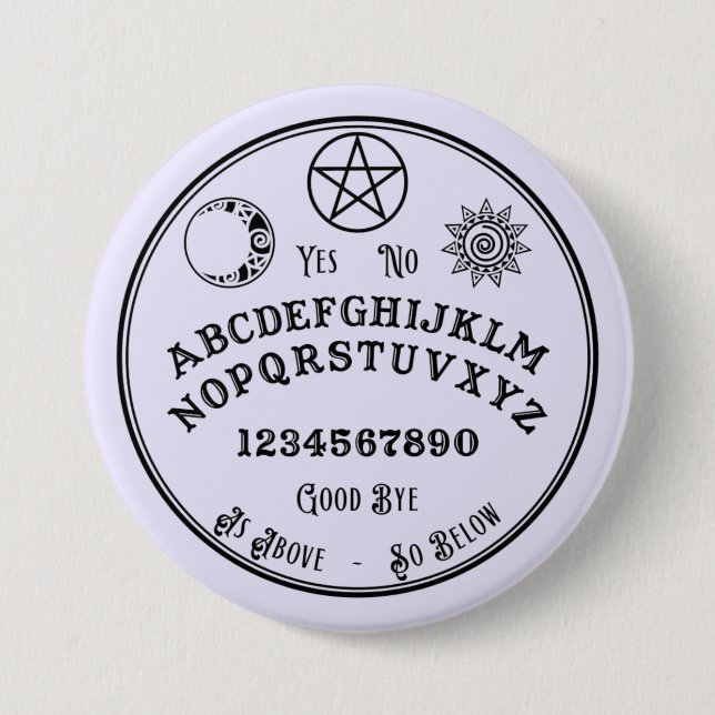 Taste "Mystic Spirit Board" Button (Vorderseite)
