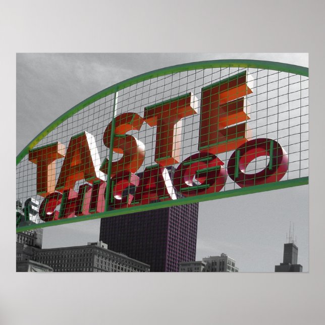 Taste of Chicago Poster (Vorne)