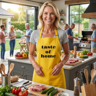 Taste of Home Schürze - Benutzerdefinierte Schürze