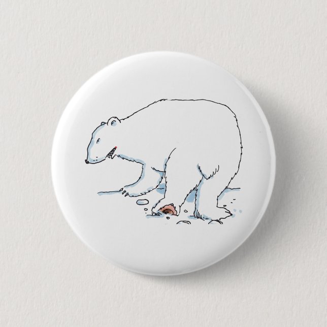 Taste "Polargebär" Button (Vorderseite)