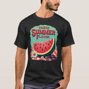 Taste Summer Flavor T-Shirt Pastèque