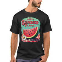 Taste Summer Flavor Wassermelonen T-Shirt 