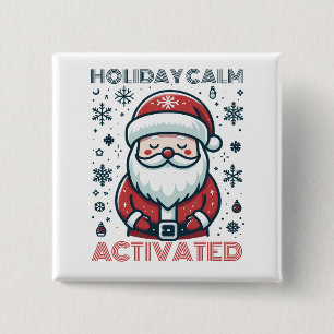 Taste Weihnachtsmann - Feierliche Feiertage Zubehö Button